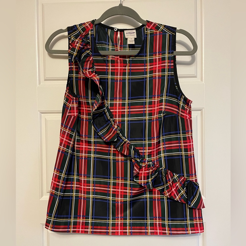 NWOT J.CREW holiday top